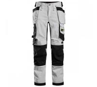 Snickers Women's Stretch Trousers HP White 30" Colour: White 30" 33"