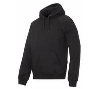 Snickers 2800 Hoodie Reinforced Elbows Long Sleeve Hoodie: Black Size: S