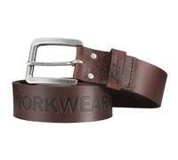Snickers Workwear 9034 Leather Belt Brown & Black All Sizes 100% Leather