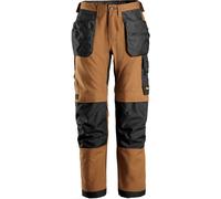 Snickers Workwear AllroundWork Canvas+ Stretch Arbeitshose mit Holstertaschen Br