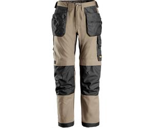 Snickers Workwear AllroundWork Canvas+ Stretch Arbeitshose mit Holstertaschen Kh