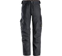 Snickers Workwear AllroundWork Canvas+ Stretch Arbeitshose Stahlgrau