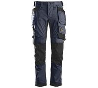Snickers Workwear Trousers 6241 AllroundWork Slim Fit Holster Pockets Navy 39" x 32"