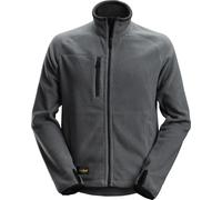 Snickers Workwear AllroundWork Polartec Fleece Arbeitsjacke Stahlgrau/Schwarz