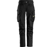 Snickers Workwear Damen AllroundWork Stretch Arbeitshose ohne Kniepolster Schwar