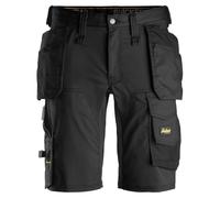 Snickers 6141 Allround Work Stretch Slim Fit Holster Shorts Grey / Black / Navy