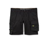 Snickers 6141 Mens Allround Work Stretch Slim Fit Holster Pockets Shorts Black 31"