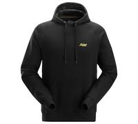 Snickers Workwear Small Logo Hoodie Sweatshirt Black 2896 (UK, Alpha, S, Regular, Regular)