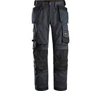 Snickers Workwear Trousers All Round Work Stretch Loose Fit 6251 ST Gry/BLK 150 (W34/L34)
