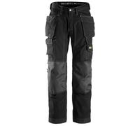 Snickers Workwear Trousers Floorlayer DuPont Kevlar Reinforced Knee Pockets 3223