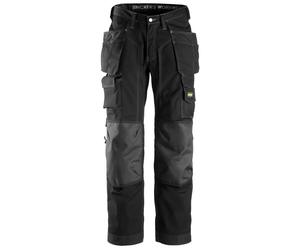 Snickers Workwear Trousers Floorlayer DuPont Kevlar Reinforced Knee Pockets 3223