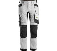 Snickers Workwear Unisex Trousers, White, White, 44