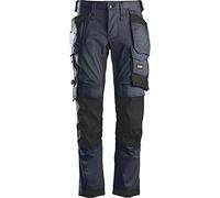 Snickers 6241 AllroundWork Slim Fit Trousers Holster Pockets Navy Wais 38" 30"