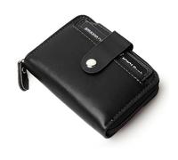 SNIDER Vegan Leather Wallet for Men | Z101, BLACK Z101, FreeSize, Classic