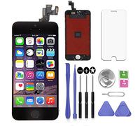 SNIDII Compatible with iPhone 5c LCD Screen Replacement Black 4.0 inch Assembly Full Set 3D Touch LCD Display Digitizer Frame Replacement with Repair Tool Kit, Screen Protector