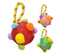 Sniff Ball for Dogs | Interactive Foraging Dog Ball | Training Ball for Natural Skills | Boredom Relief & Play Encouragement