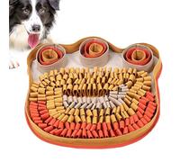 Sniff Mat - Dog Snuffle Mat, Dog Feeding Mat | Lightweight Unbreakable Soft Fun Interactive Pet Feeding Pad, Pet Supplies, Odor Training Machine Washable Dog Nutrition Booster Toys for Slow Eating