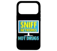 Sniff Networks Not Drugs - Hacker Computer Security Case for iPhone 17 Pro Max