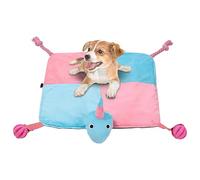 Sniffer Mat for Dogs - Puppy Slow Feeding Cushion, Interactive Slow Feeding Mats for Training Dogs and Puppies with Pull Rope and Food Leaky