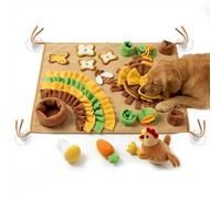 Sniffing Mat for Dogs,Pet Snuffle Mat,Nosework Feeding Mat Slow Feeder,Educational Food Storage Toys,Puppy Interactive Puzzle Food Mat,Food Storage Mat for Self-Entertainment,Easy to Clean, Durable