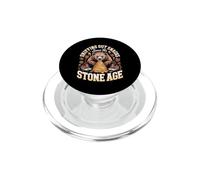 Sniffing Out Snacks Since the Stone Age Bear Wildlife PopSockets PopGrip for MagSafe