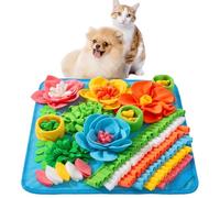 Sniffing Rug Dog, Food Sniffing Feeding Mat, Dog Sniffing Mat, 39 x 39 cm Feeding Mat, Training Mat for Slow Eating, Intelligence Toy, Dog Play Mat for Small Dog Breeds