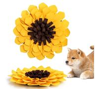 Sniffing Rug Dog Food Snuffle Mat 38 x 38 cm Washable Training Mat Feeding Mat Snuffle Toy Interactive Dog Toy for Dogs of All Sizes