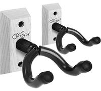 SNIGJAT Guitar Wall Mount - 2 Pack, Hardwood Guitar Hanger for Acoustic, Bass, Banjo & More