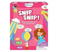 Snip Snip 25 Fun Cutting & Creative Activities for Preschoolers 2 Child-Safe Scissors Fine Motor Skills Craft Kit Gifts 3 to 7 Yrs Multicolour