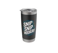 Snip Snip Hooray - Crispr Stainless Steel Insulated Tumbler