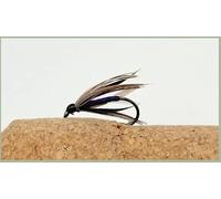 Snipe and Purple trout flies, wet flies, Barbless Choice of size and quantity, Northern counties flies (6, 10)