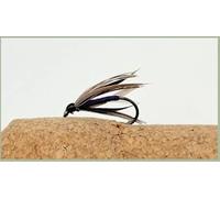Snipe and Purple trout flies, wet flies, Barbless Choice of size and quantity, Northern counties flies (6, 14)