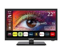 Sniper 22″ SMART LED Camping TV - webOS - Bluetooth 5.0, Wifi, Freeview Tuner, Satellite Tuner, Streaming & Catchup, 3 x HDMI, 2 x USB, Multimedia player, HD