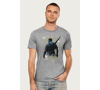 Sniper Elite Men's Karl Fairburne Snake In The Grass T-Shirt in Mid Grey | Size: Small Sniper Elite Mid Grey S