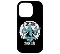 Sniper Elite Resistance Eagle Statue Retro Case for iPhone 14 Pro