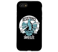 Sniper Elite Resistance Eagle Statue Retro Case for iPhone SE (2020) / 7/8