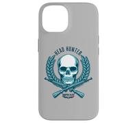 Sniper Elite Resistance Head Hunter Skull Rifle Wreath Case for iPhone 14