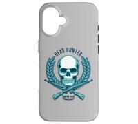 Sniper Elite Resistance Head Hunter Skull Rifle Wreath Case for iPhone 16