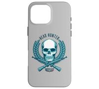 Sniper Elite Resistance Head Hunter Skull Rifle Wreath Case for iPhone 16 Pro Max
