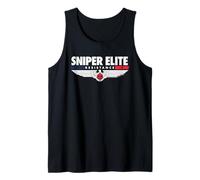 Sniper Elite Resistance Tactical Shooter Logo Tank Top