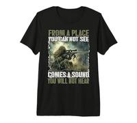 Sniper Infantry T Camouflage Suit Soldiers Premium T-Shirt