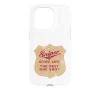 SNIPER SCOPE LIFE THE BEST ONE SHOT Case for iPhone 15 Pro