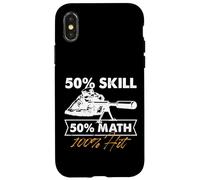 Sniper Skill Math Hit Design Case for iPhone X/XS