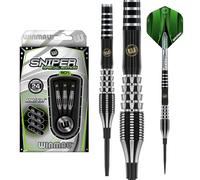 WINMAU Sniper Special Edition 24 Gram Professional Tungsten Darts Set with Flights and Stems (Shafts)