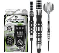 WINMAU Sniper Special Edition 23 Gram Professional Tungsten Darts Set with Flights and Stems (Shafts)