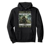 Sniper T Army Ghillie Soldiers Military Soldier Pullover Hoodie