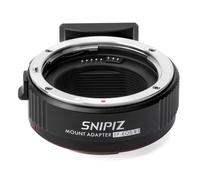 SNIPIZ EF-EOS R1 Lens Adapter Auto-Focus Lens Mount Converter Ring Adapter Compatible with Canon EF/EF-S Series Lens to EOS R, RP, R3, R5, R6, R6II, R7, R8, R10, R50, R100 Cameras