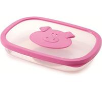 Snips , Cold Cuts Saver, Deli Meat Container, Food Storage Containers, 1.5 L, Pink Color, Made In Italy, BPA Free