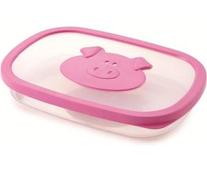 Snips , Cold Cuts Saver, Deli Meat Container, Food Storage Containers, 1.5 L, Pink Color, Made In Italy, BPA Free