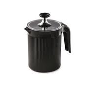 Snips Cremix, Milk Frother Handheld, Manual Milk Frother for Cappuccino, Milk Foam Cappuccinatore Black, 0.50 LT, 10 x 14.5 x 15.2 cm, Made in Italy, 0% BPA and Phthalate Free
